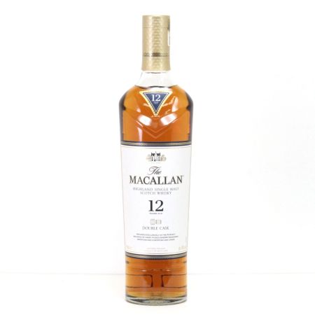 The MACALLAN マッカラン ハイランド シングルモルト ウイスキー 12年 ダブルカスク 700ml 40度 ギフトBOX付 未開栓