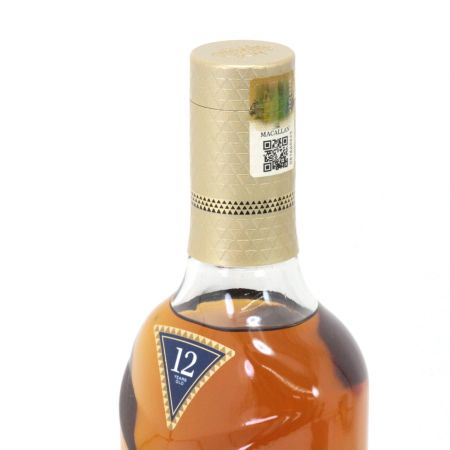  The MACALLAN マッカラン ハイランド シングルモルト ウイスキー 12年 ダブルカスク 700ml 40度 ギフトBOX付 未開栓
