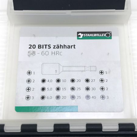  STAHLWILLE スタビレー ビットセット 1204/21-1