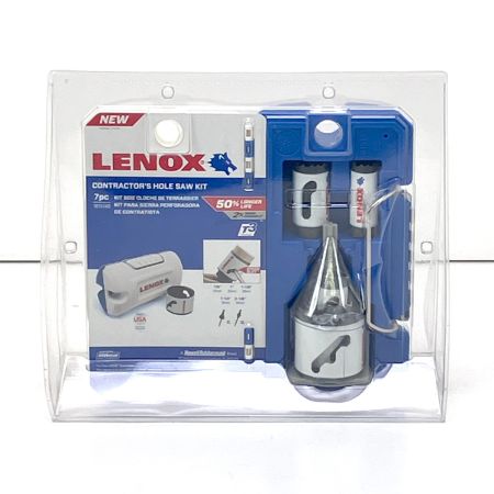  LENOX Tools レノックス  SPEED SLOT バイメタルホールソーキット 7pc 1815140 ケース付7点セット