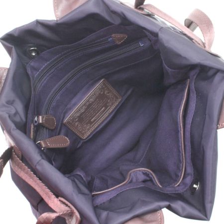  HUNTING WORLD ハンティングワールド トートバッグ ナイロン パープル