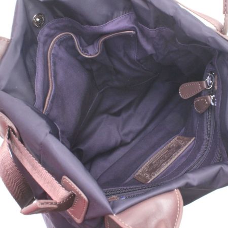  HUNTING WORLD ハンティングワールド トートバッグ ナイロン パープル