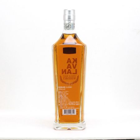  KAVALAN カバラン  シングルモルト ウイスキー CLASSIC 700ml 40度 ギフトBOX付 未開栓