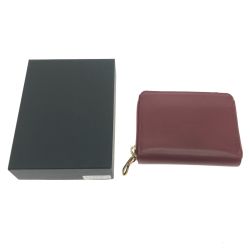 $$ Somes Saddle ソメスサドル ラウンド2つ折り財布 ディアマンラウンド FS-25 レッド Bランク