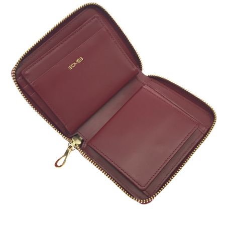  Somes Saddle ソメスサドル ラウンド2つ折り財布 ディアマンラウンド FS-25 レッド