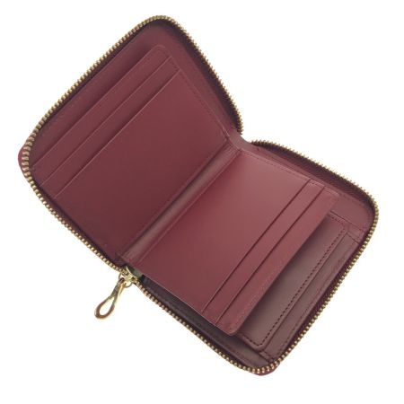  Somes Saddle ソメスサドル ラウンド2つ折り財布 ディアマンラウンド FS-25 レッド