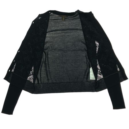  LOUIS VUITTON ルイヴィトン レディース カーディガン XSサイズ ブラック
