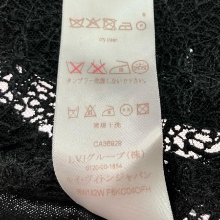  LOUIS VUITTON ルイヴィトン レディース カーディガン XSサイズ ブラック