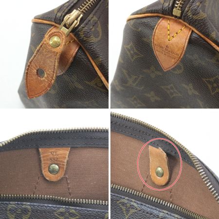 LOUIS VUITTON ルイヴィトン モノグラム スピーディ35 ボストンバッグ M41524