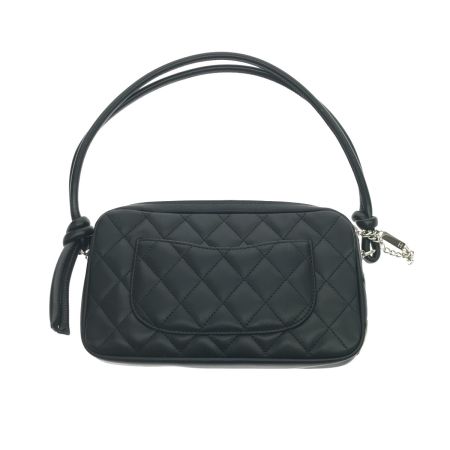  CHANEL シャネル アクセサリーポーチ カンボン ブラック