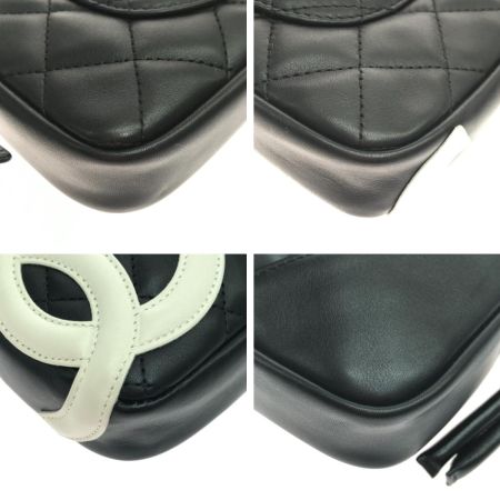  CHANEL シャネル アクセサリーポーチ カンボン ブラック