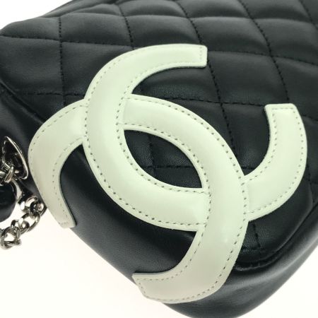  CHANEL シャネル アクセサリーポーチ カンボン ブラック