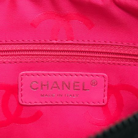  CHANEL シャネル アクセサリーポーチ カンボン ブラック