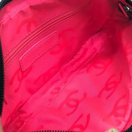  CHANEL シャネル アクセサリーポーチ カンボン ブラック