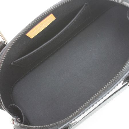  LOUIS VUITTON ルイヴィトン ハンドバッグ ヴェルニ ノワールマニエティック ストラップ付 M90063 ブラック