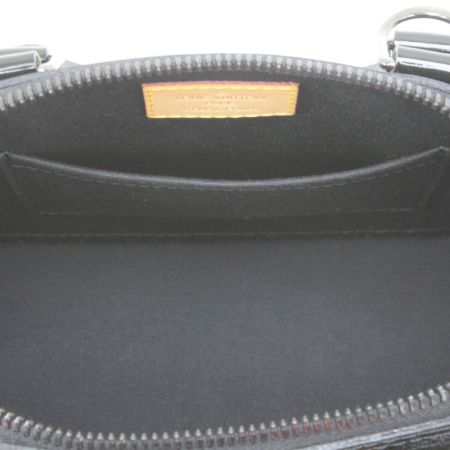  LOUIS VUITTON ルイヴィトン ハンドバッグ ヴェルニ ノワールマニエティック ストラップ付 M90063 ブラック