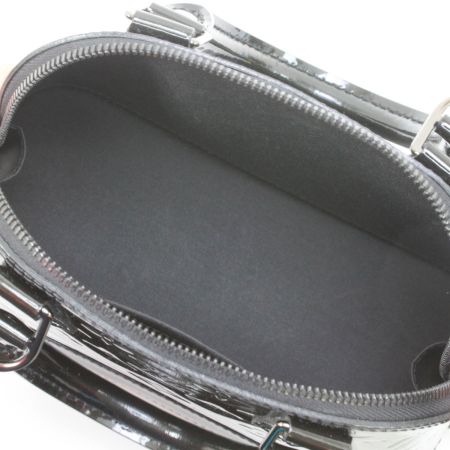  LOUIS VUITTON ルイヴィトン ハンドバッグ ヴェルニ ノワールマニエティック ストラップ付 M90063 ブラック