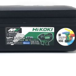 $$ HiKOKI ハイコーキ コードレスインパクトドライバ WH36DC アグレッシブグリーン Aランク