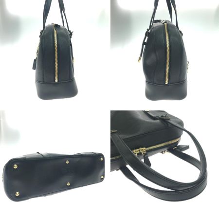  GEKKO×SOMES ボストンバッグ パドロック＆鍵付 金具破損あり ブラック