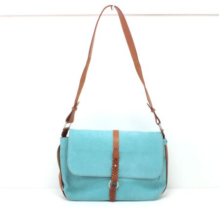  TOMORROW LAND トゥモローランド ショルダーバッグ スカイブルー