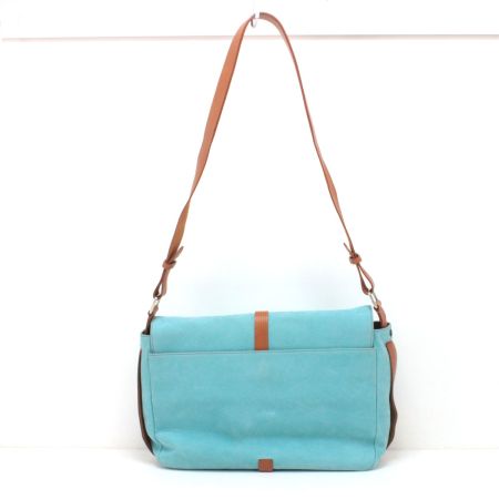  TOMORROW LAND トゥモローランド ショルダーバッグ スカイブルー