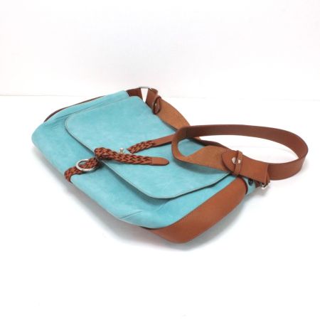  TOMORROW LAND トゥモローランド ショルダーバッグ スカイブルー