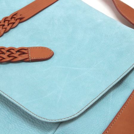  TOMORROW LAND トゥモローランド ショルダーバッグ スカイブルー