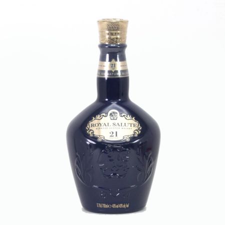  ROYAL SALUTE ロイヤルサルート 21年 シグナチャーブレンド スペシャルエディション 700ml 40度 青陶器 ギフトBOX付 未開栓