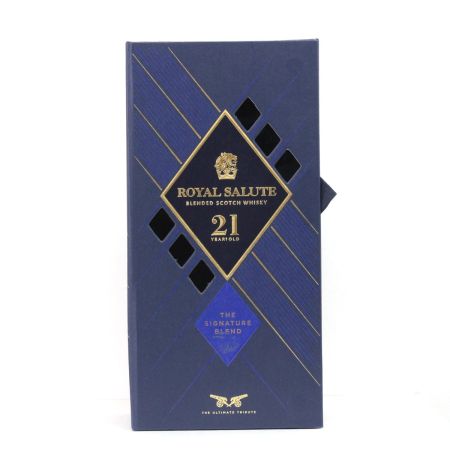  ROYAL SALUTE ロイヤルサルート 21年 シグナチャーブレンド スペシャルエディション 700ml 40度 青陶器 ギフトBOX付 未開栓