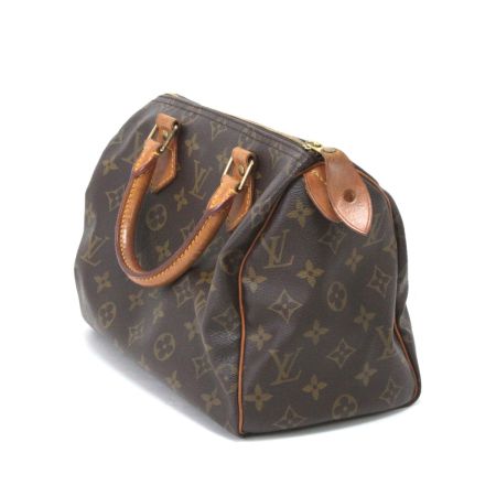  LOUIS VUITTON ルイヴィトン モノグラム スピーディ25 ハンドバッグ M41528 ブラウン