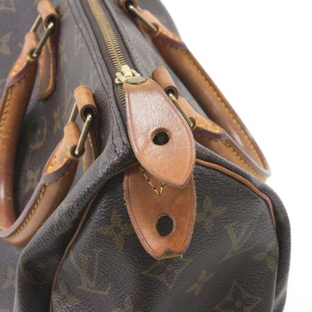  LOUIS VUITTON ルイヴィトン モノグラム スピーディ25 ハンドバッグ M41528 ブラウン