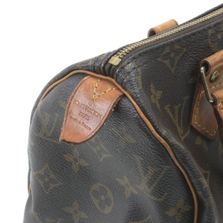 LOUIS VUITTON ルイヴィトン モノグラム スピーディ25 ハンドバッグ M41528 ブラウン