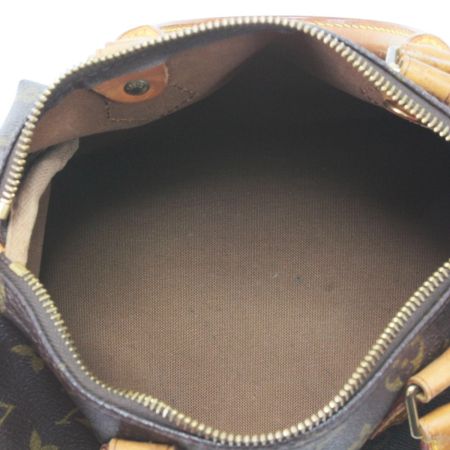  LOUIS VUITTON ルイヴィトン モノグラム スピーディ25 ハンドバッグ M41528 ブラウン