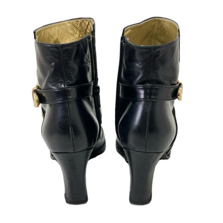  VERSACE ベルサーチ ショートブーツ 22.5cm  B830 ブラック