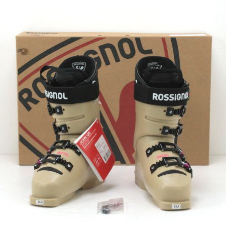  ROSSIGNOL ロシニョール スキーブーツ 25.5cm SUPER VIRAGE 125SC ベージュ
