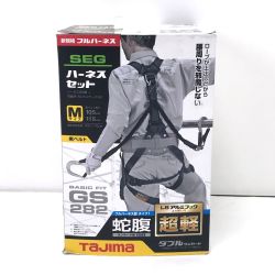 $$ TAJIMA タジマ ハーネスGS 蛇腹L8ダブルセット Mサイズ A1GSMJR-WL8BK Aランク