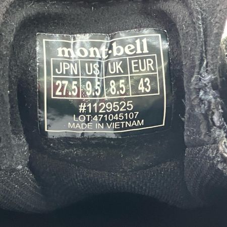  mont･bell モンベル フロストウォーカートレッキングシューズ 27.5cm 1129525 ブラック