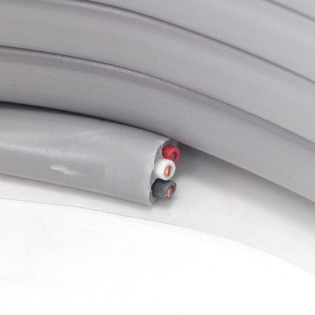  YAZAKI 矢崎エナジーシステム VVF(PbF)ケーブル 3×2.0mm 灰／黒・白・赤 100m 16kg