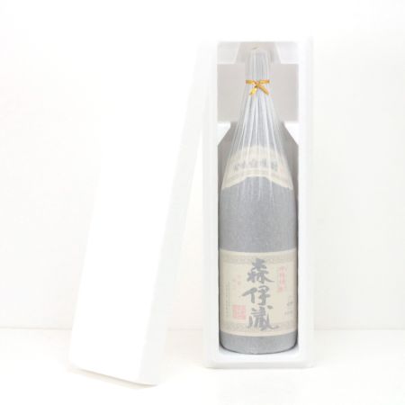 【北海道内限定発送】 森伊蔵酒造  かめ壺焼酎 森伊蔵 本格芋焼酎 1.8L 25度 発泡スチロールケース付 未開栓