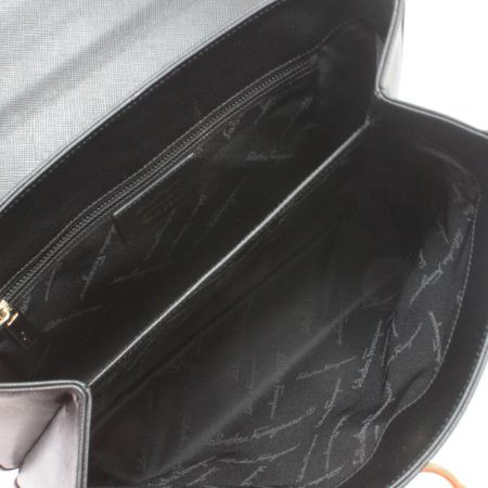  Salvatore Ferragamo サルヴァトーレフェラガモ ハンドバッグ AF-21 ブラック