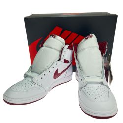 $$ NIKE ナイキ AIR JORDAN 1 エア ジョーダン 1 HI 85 WHITE 27cm BQ4422-161 Sランク