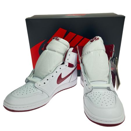 NIKE ナイキ AIR JORDAN 1 エア ジョーダン 1 HI 85 WHITE 27cm BQ4422-161