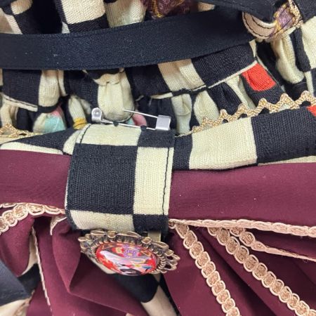  Metamorphose メタモルフォーゼ まどろみの浪漫バッスルJSK ブラック×ワインレッド