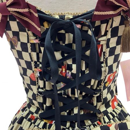  Metamorphose メタモルフォーゼ まどろみの浪漫バッスルJSK ブラック×ワインレッド