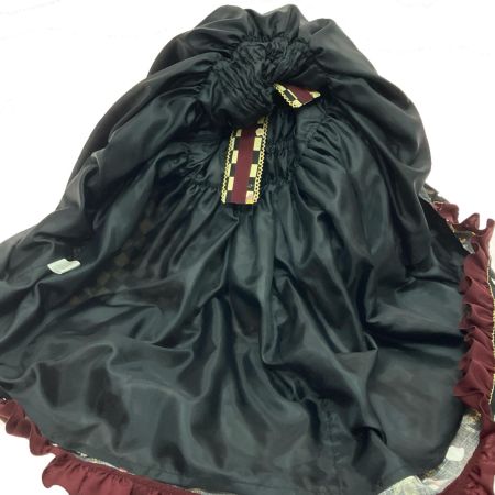  Metamorphose メタモルフォーゼ まどろみの浪漫バッスルJSK ブラック×ワインレッド