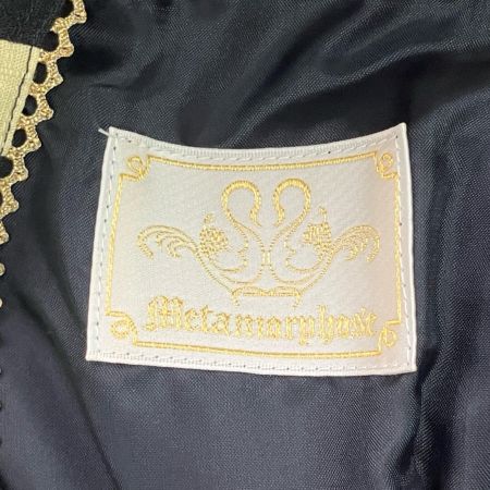  Metamorphose メタモルフォーゼ まどろみの浪漫バッスルJSK ブラック×ワインレッド