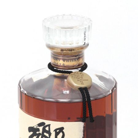 【北海道内限定発送】 HIBIKI サントリーヒビキ ウイスキー 響 表記なし17年 首掛け 和紙ラベル 700ml 43度 未開栓