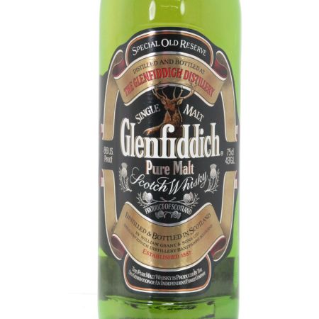  Glenfiddich グレンフィディック シングル ピュアモルト スペシャルオールドリザーブ 750ml 43度 未開栓