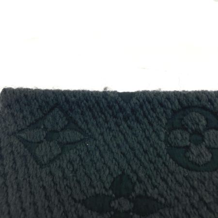  LOUIS VUITTON ルイヴィトン エシャルプ・ロゴマニア モノグラム ブラック