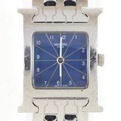 $$ HERMES エルメス Hウォッチ レディースクォーツ腕時計 HH1.210 Cランク